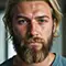 Blond bearded man